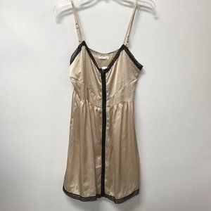 New with Stains Millau 100% Silk Front Zip Dress